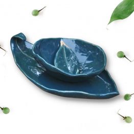 mydelniczka ceramiczna z miską na algi zestaw prezentowy dla kobiety